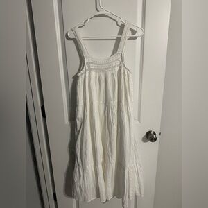 White Midi Sundress